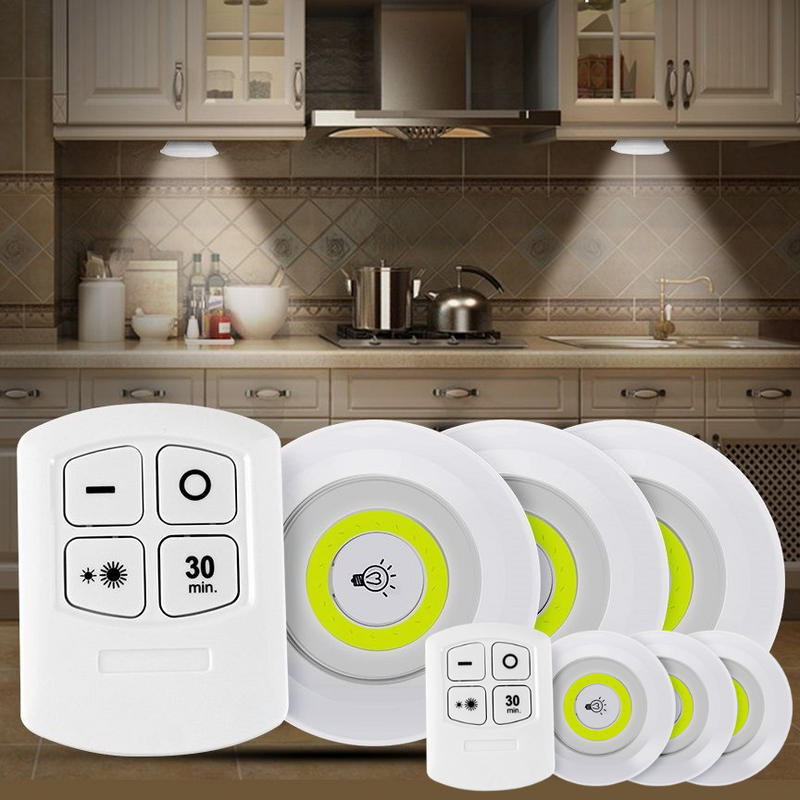 SET 6 LUCES LED INALÁMBRICAS PROMOCION CIERRE DE TIENDA - ENVIO GRATIS