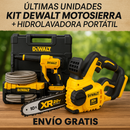 KIT DEWALT ORIGINAL: MINI MOTOSIERRA + HIDROLAVADORA PORTÁTIL + 26 ACCESORIOS + 4 BATERIAS PROMOCION CIERRE DE LA TIENDA - ENVÍO GRATIS