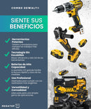 KIT DEWALT ORIGINAL: QUEDAN 7 UNIDADES - TALADRO INALÁMBRICO + AMOLADORA DE ALTO IMPACTO + 26 ACCESORIOS + 2 BATERIAS - PROMOCION CIERRE DE LA TIENDA - ENVÍO GRATIS
