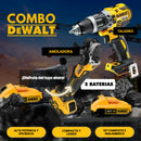 KIT DEWALT ORIGINAL: QUEDAN 7 UNIDADES - TALADRO INALÁMBRICO + AMOLADORA DE ALTO IMPACTO + 26 ACCESORIOS + 2 BATERIAS - PROMOCION CIERRE DE LA TIENDA - ENVÍO GRATIS