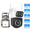 (COMPRA 1 y LLEVA 3) CAMARA DE SEGURIDAD X2-ROTACION 360°-90° PROMOCION CIERRE DE TIENDA - ENVIO GRATIS